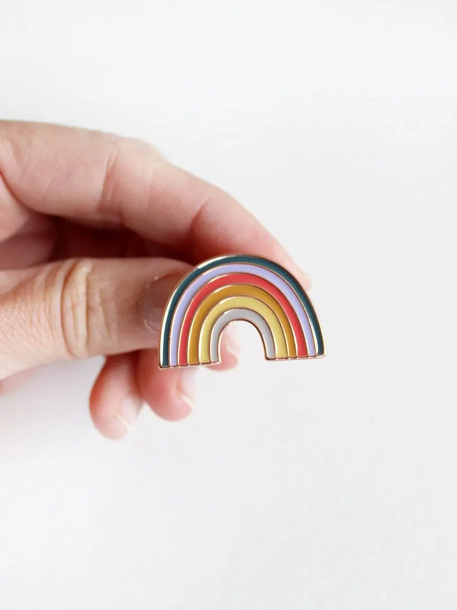 Anstecker "Regenbogen" | Pin 1