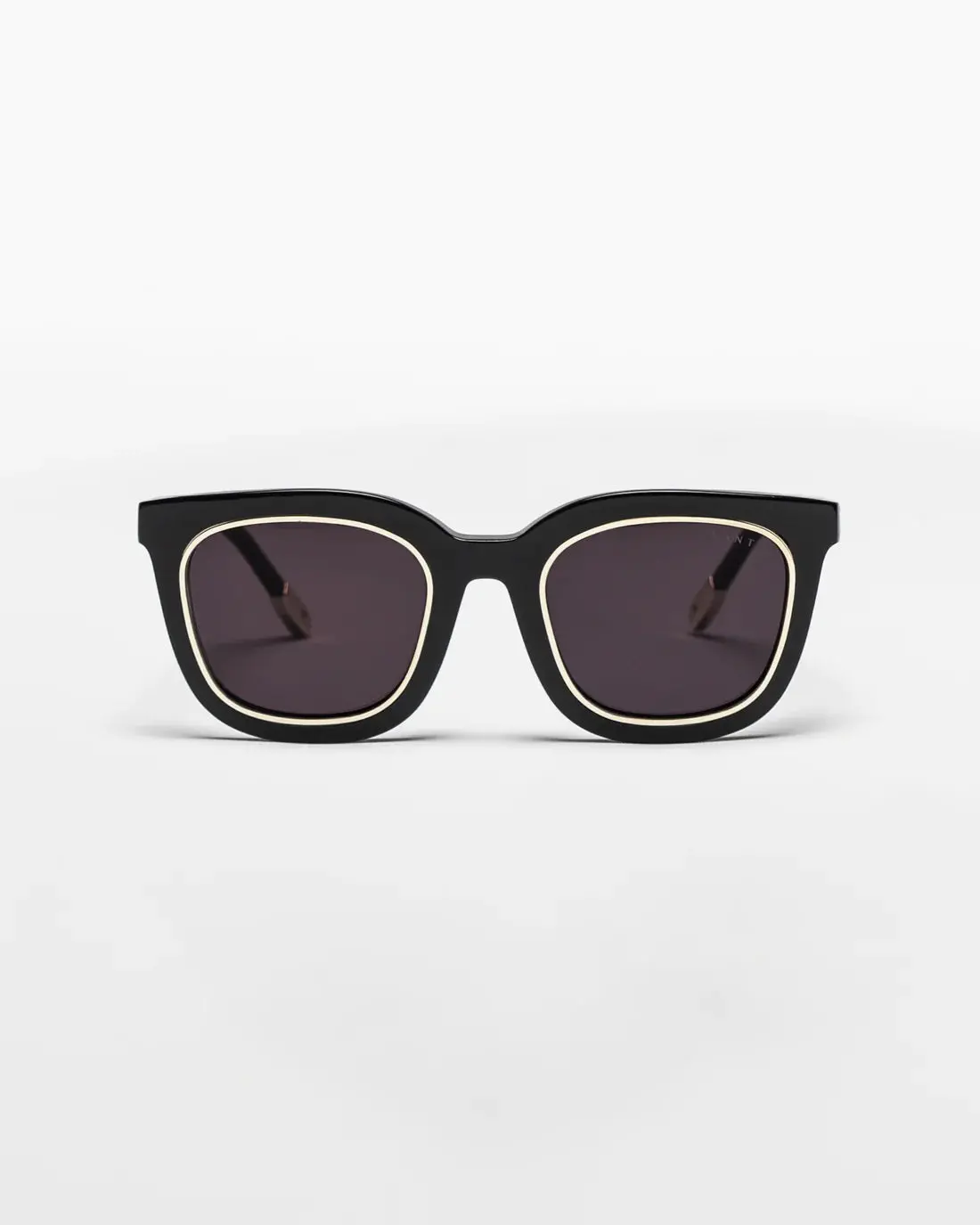 Vanta Aquila Sunglasses - Gloss Black & Gold Metal 1