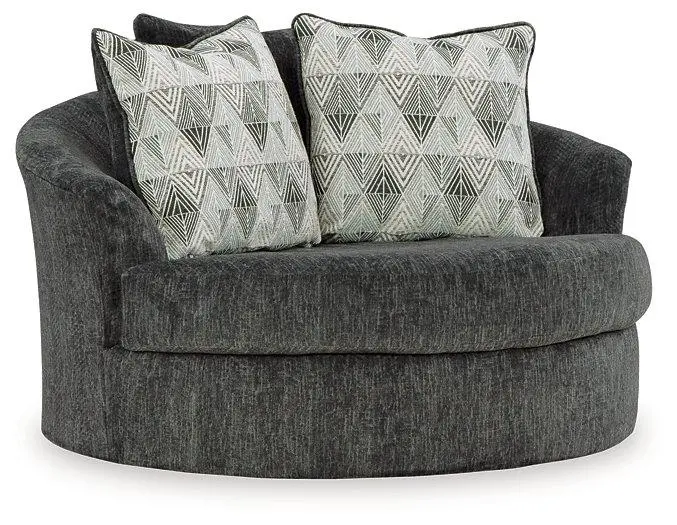 Biddeford Oversized Swivel Accent Chair 1
