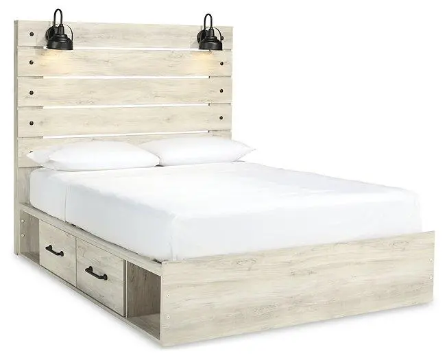 Cambeck Bed With 2 Storage Drawers 1