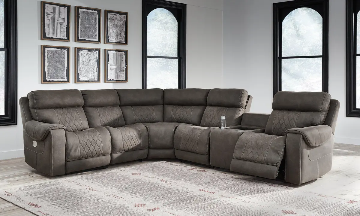 Hoopster 6-Piece Power Reclining Sectional 2
