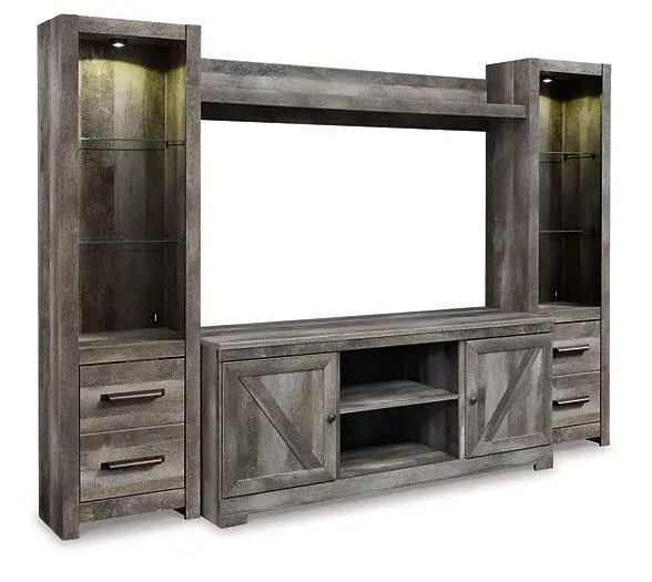 Wynnlow 4-Piece Entertainment Center 1