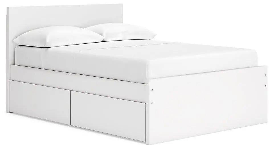 Onita Panel Bed With 1 Side Storage 1