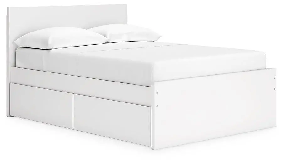 Onita Panel Bed With 2 Side Storage 1