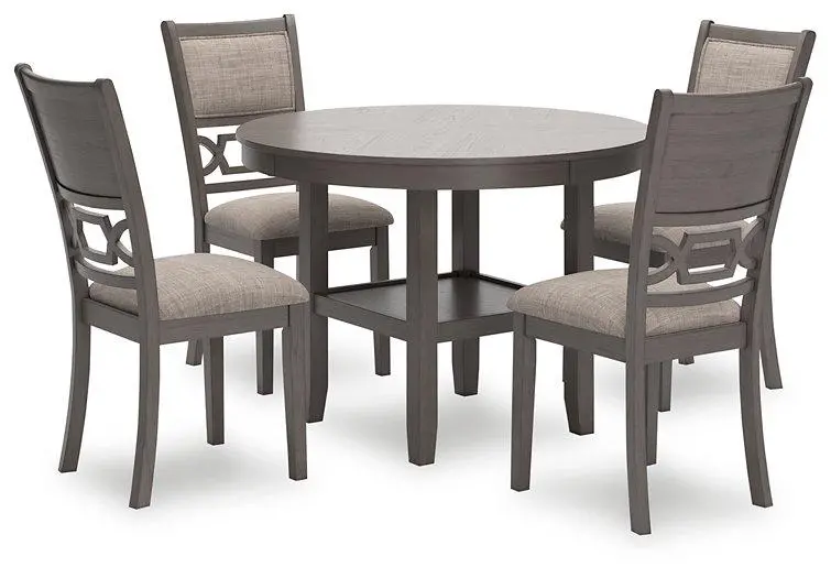 Wrenning Dining Table And 4 Chairs (Set Of 5) 1