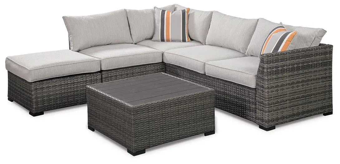 Cherry Point 4-Piece Outdoor Sectional Set 1