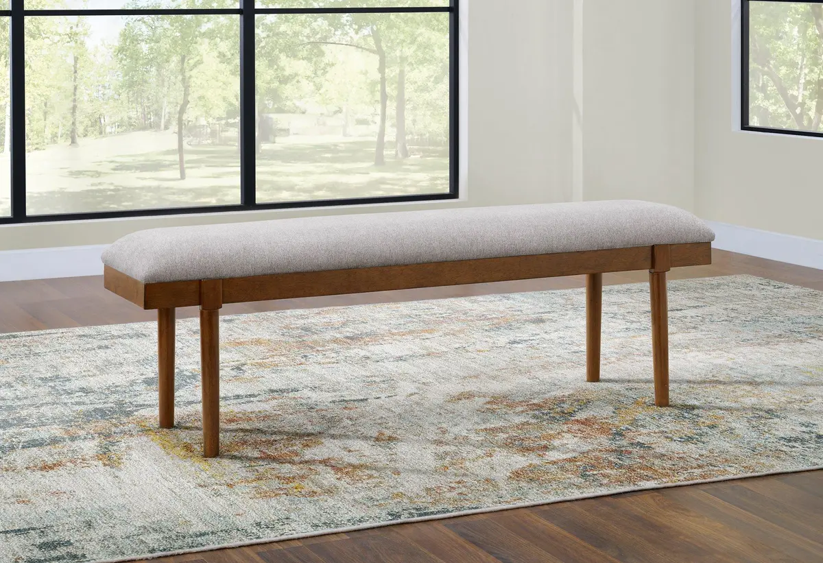 Lyncott 59" Upholstered Dining Bench 2