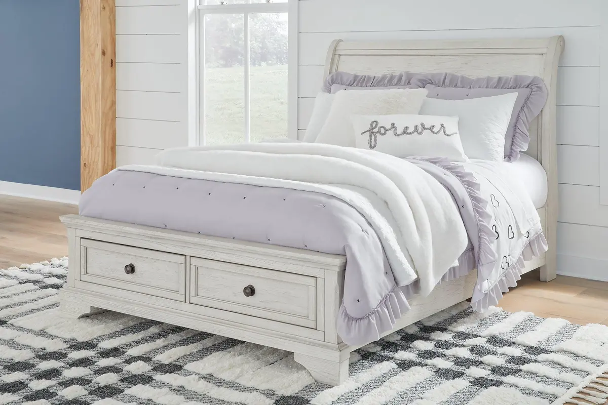 Robbinsdale Sleigh Storage Bed 2