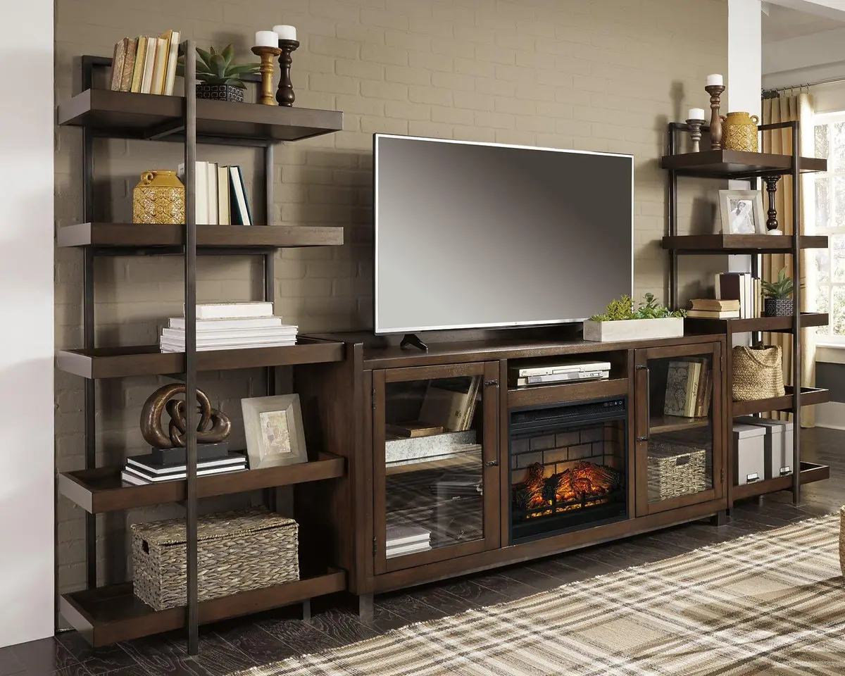 Starmore 3-Piece Wall Unit With Electric Fireplace 2