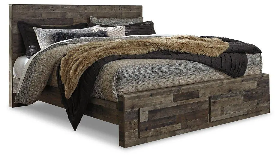 Derekson Bed With 2 Storage Drawers 5
