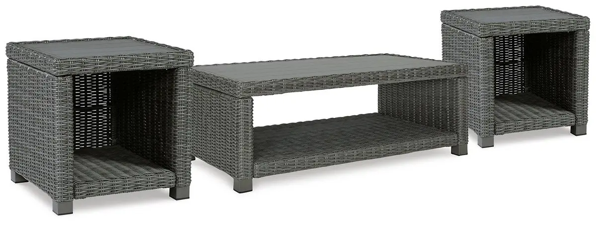 Elite Park Outdoor Occasional Table Set 1