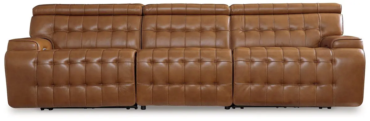 Temmpton Power Reclining Sectional Sofa 1