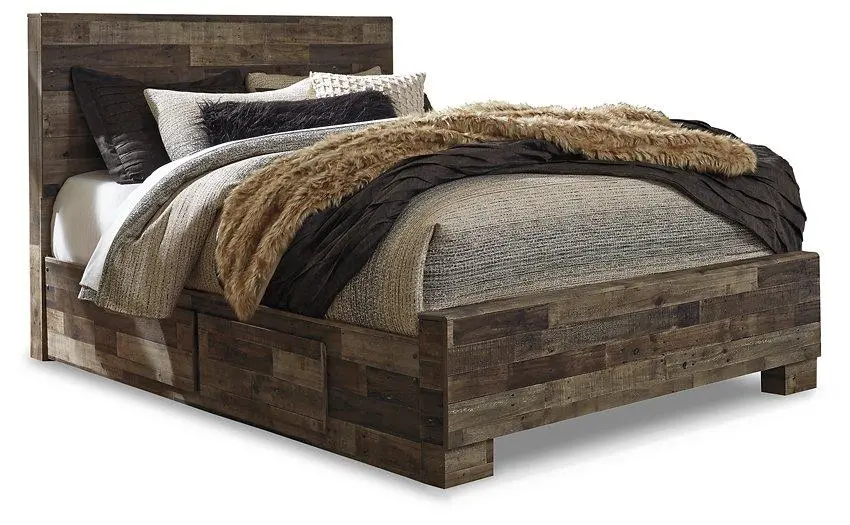 Derekson Bed With 2 Side Storage 1