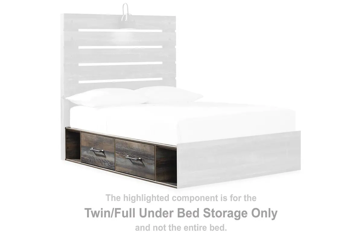 Drystan Bed With 4 Storage Drawers 7