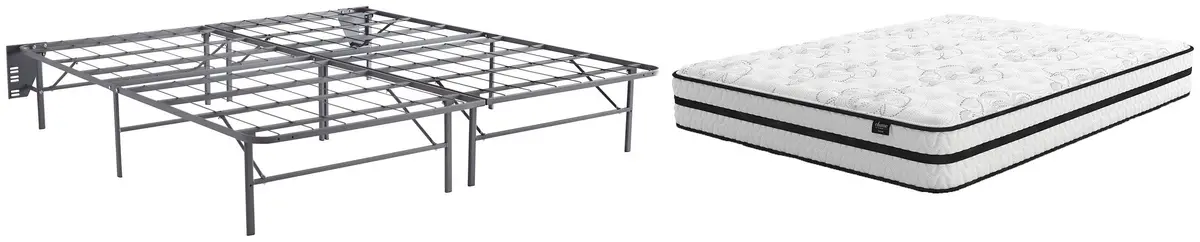 Chime 10 Inch Hybrid 2-Piece Mattress Package 3