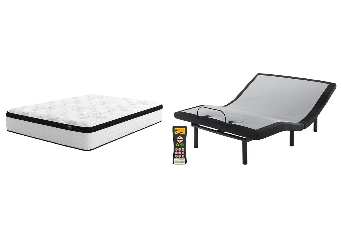 Chime 12 Inch Hybrid Mattress Package 2