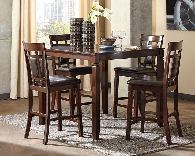 Bennox Counter Height Dining Table And Bar Stools (Set Of 5) 2