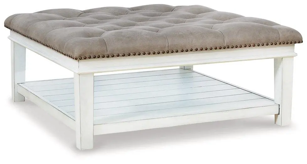 Kanwyn Upholstered Ottoman Coffee Table 1