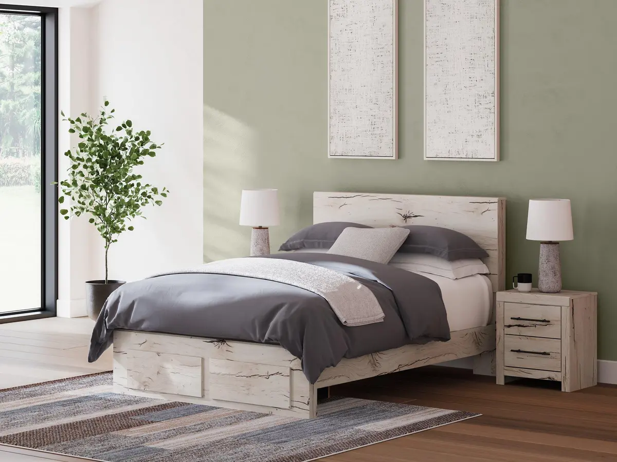Lawroy Panel Storage Bed 1