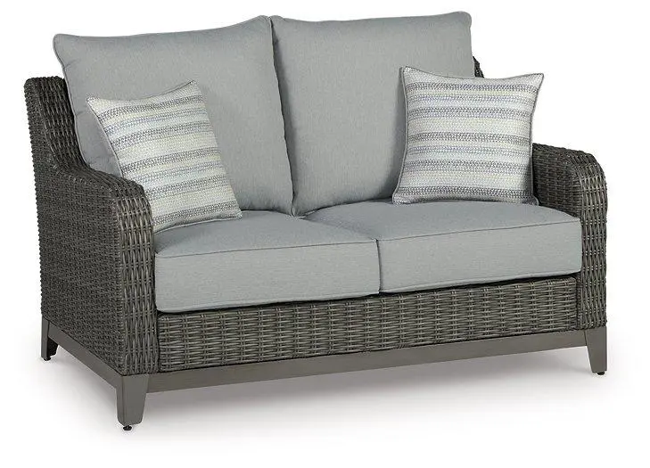Elite Park Outdoor Loveseat With Cushion 1