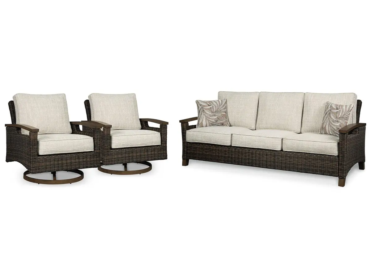 Paradise Trail Outdoor Seating Set 3