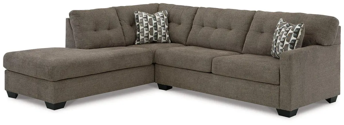 Mahoney 2-Piece Sleeper Sectional With Chaise 1