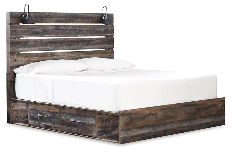 Drystan Bed With 4 Storage Drawers 3