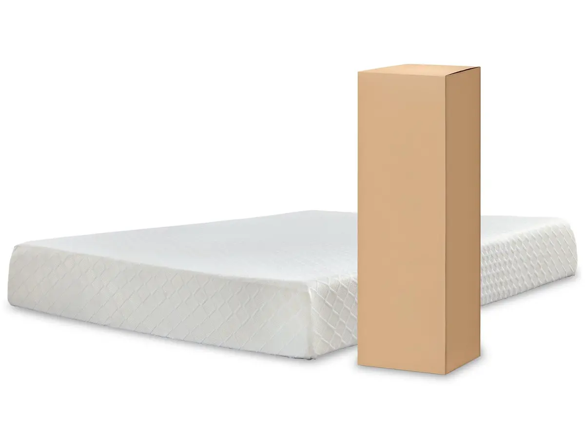 10 Inch Chime Memory Foam Mattress In A Box 1