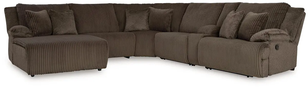 Top Tier Reclining Sectional With Chaise 2