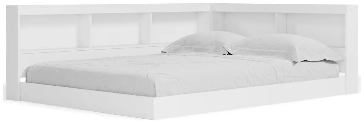 Piperton Bookcase Storage Bed 1