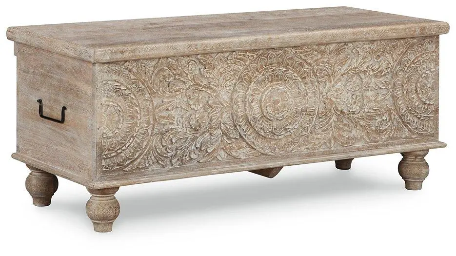 Fossil Ridge Storage Bench 1