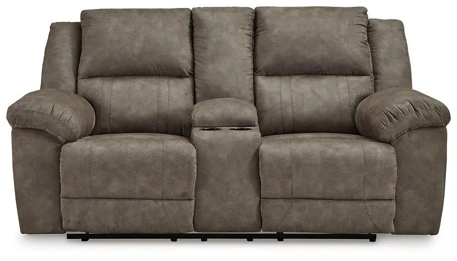 Laresview Reclining Loveseat With Console 1