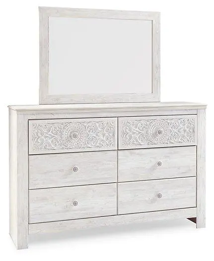 Paxberry Dresser And Mirror 1