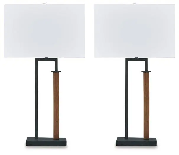 Voslen Table Lamp (Set Of 2) 1