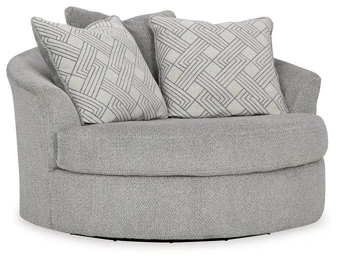 Casselbury Oversized Swivel Accent Chair 1