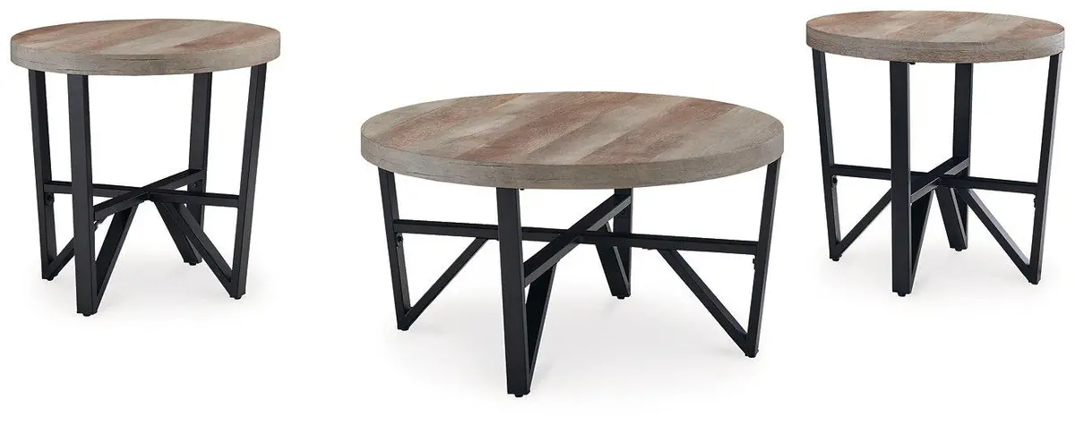 Deanlee Table (Set Of 3) 1