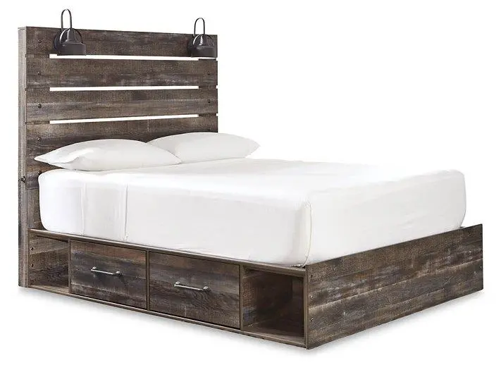 Drystan Bed With 4 Storage Drawers 7