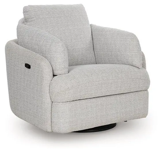 Alainmont Next-Gen Nuvella Swivel Power Recliner 2