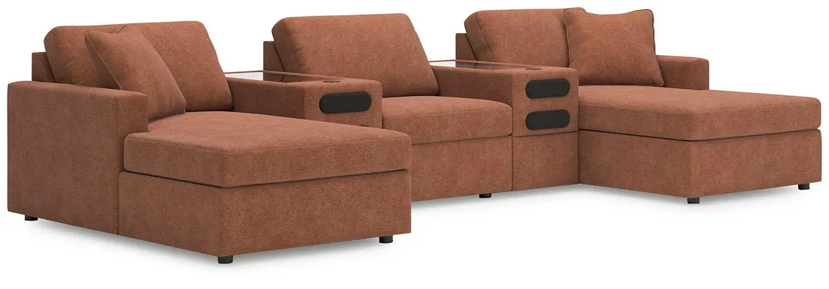 Modmax Double Chaise With Audio Consoles 3