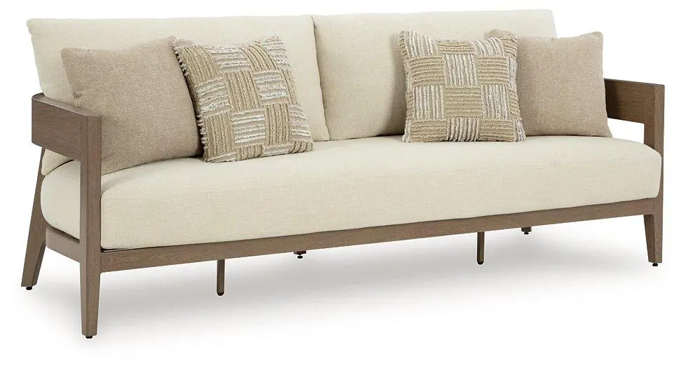 Serene Bay Outdoor Sofa With Cushion 1