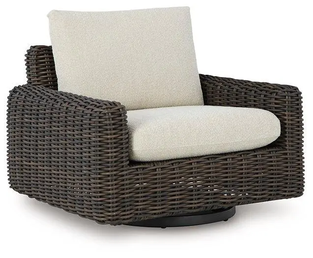 Kimora Outdoor Swivel Lounge Chair 1