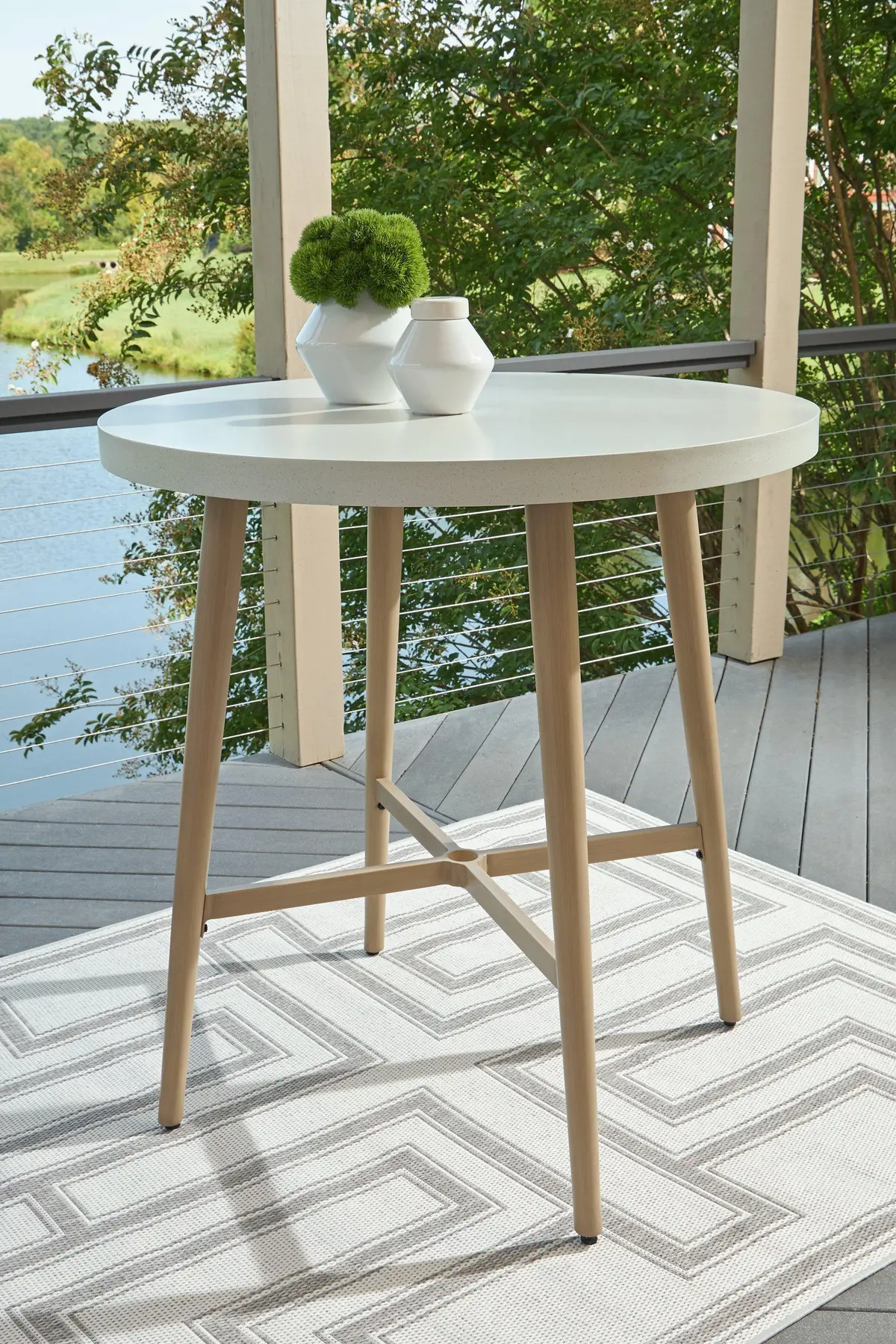 Seton Creek Outdoor Bar Table 2