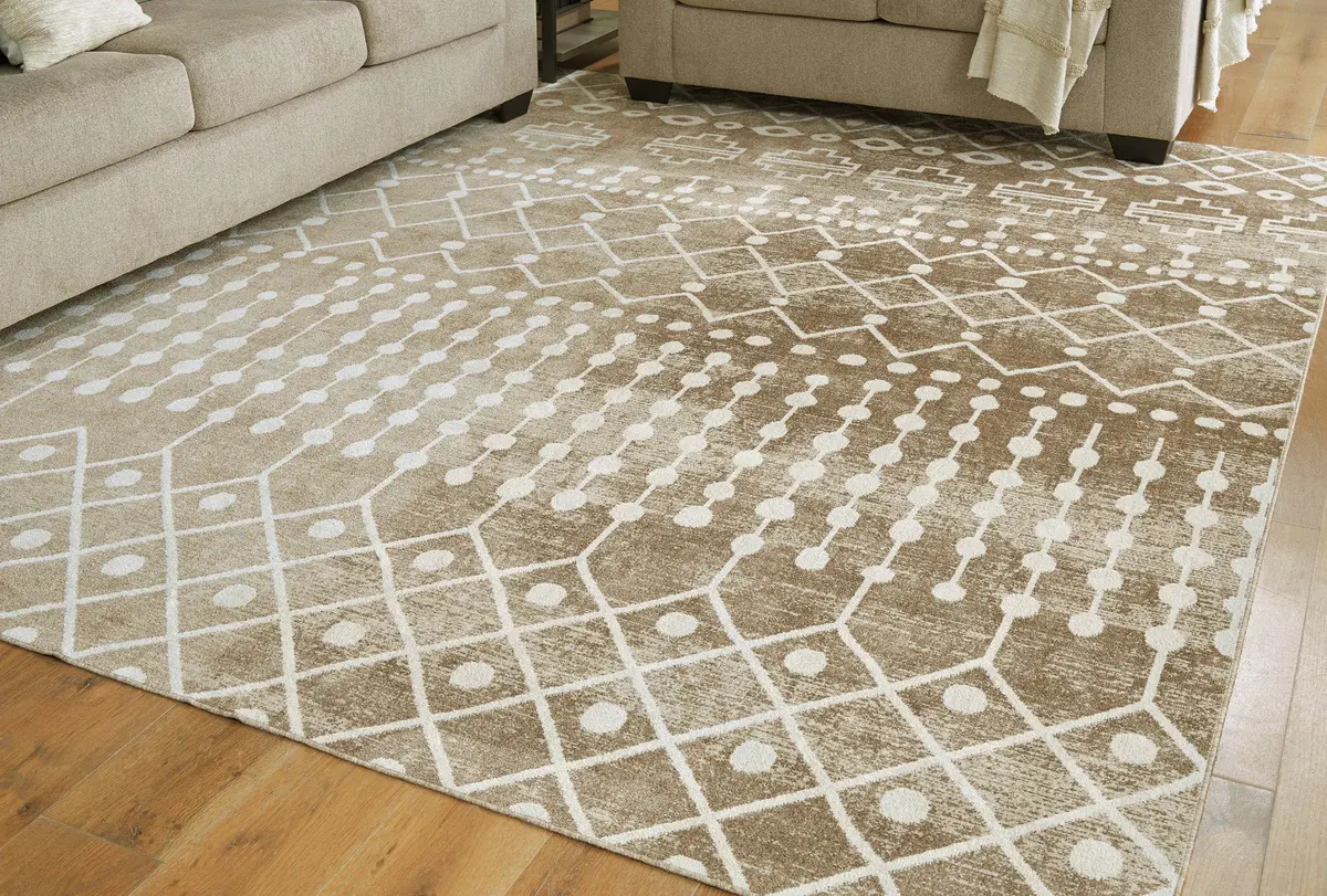Bunchly 7'10" X 10'3" Washable Rug 2