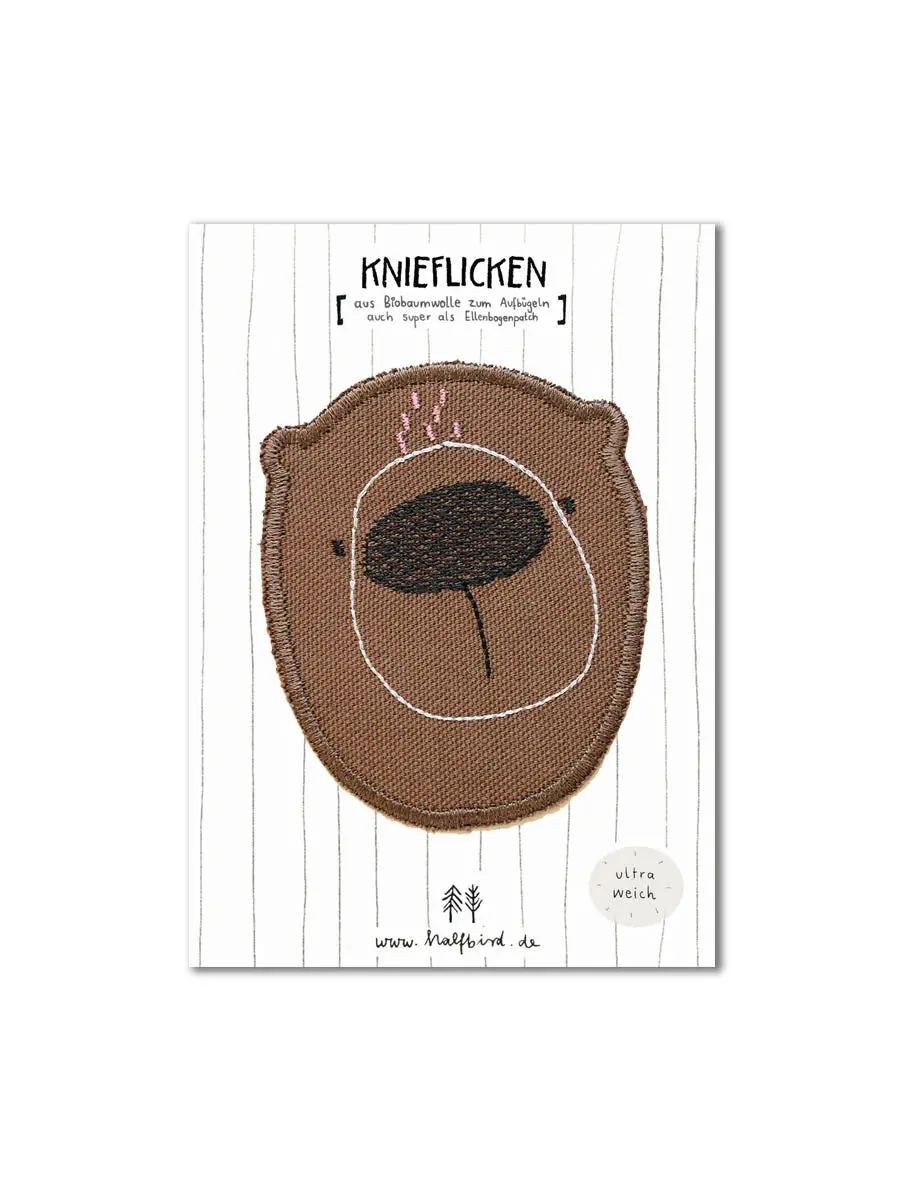 Knieflicken "Bär" 1