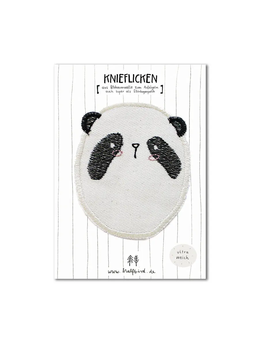 Knieflicken "Panda" 2