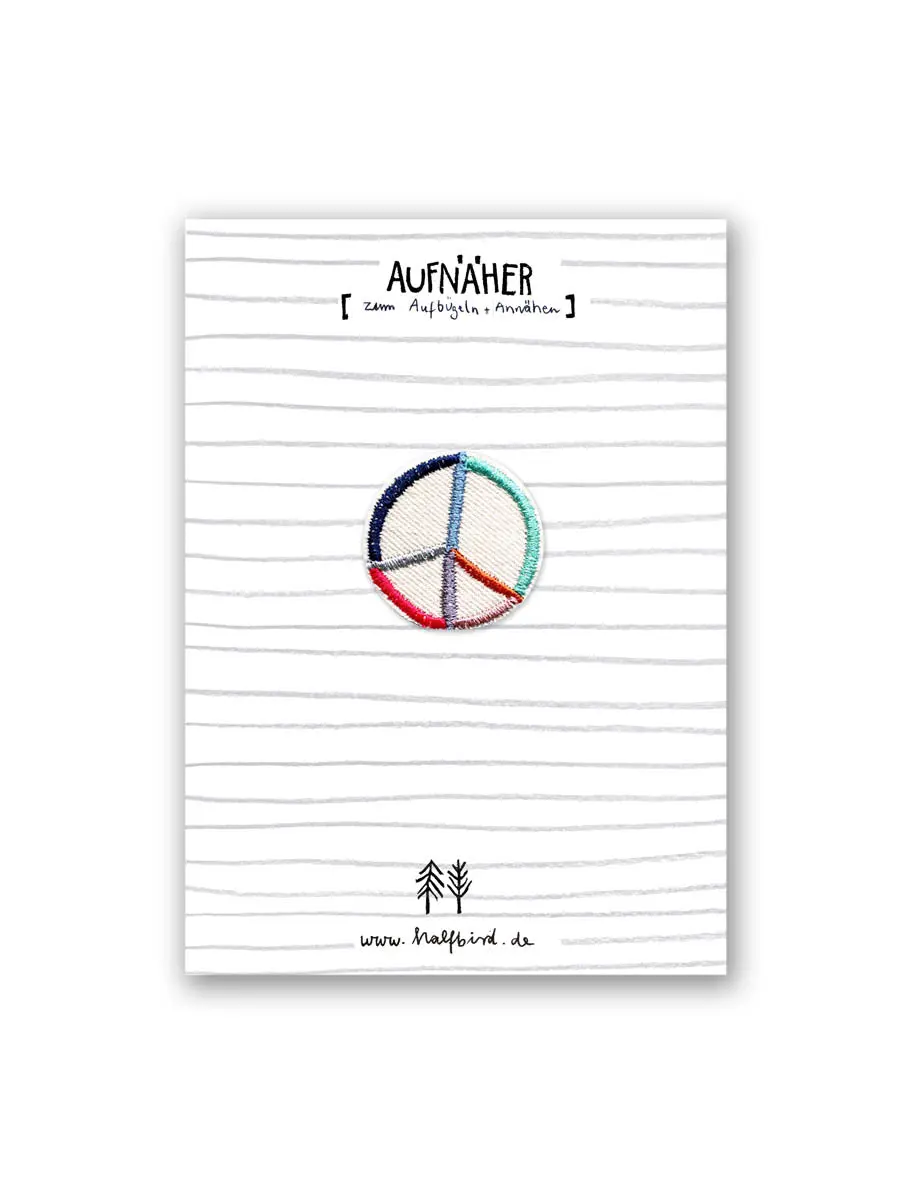 Aufnäher "Peace Bunt" 1