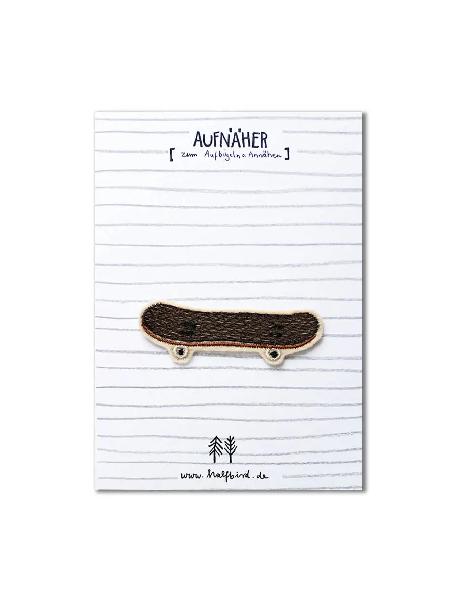Aufnäher "Skateboard" | Bügelflicken 1