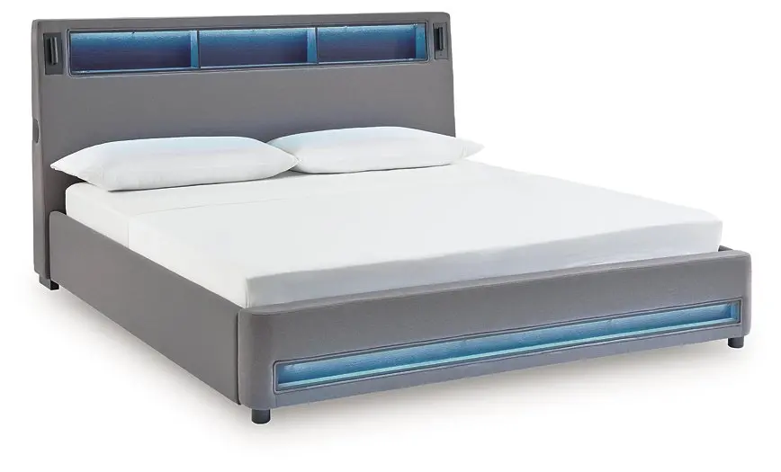 Verishaw Upholstered Bed 1