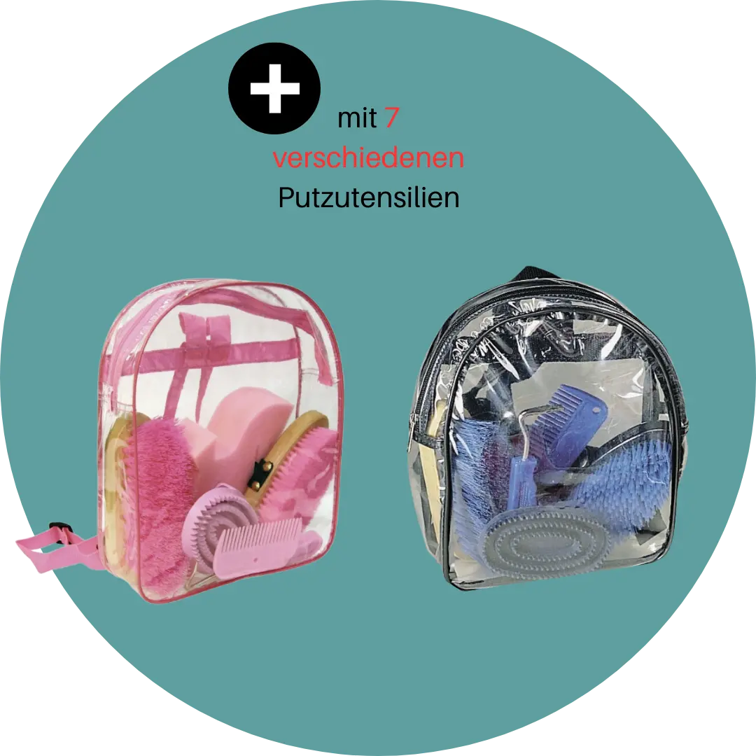 Putzrucksack - Animal Riding 1