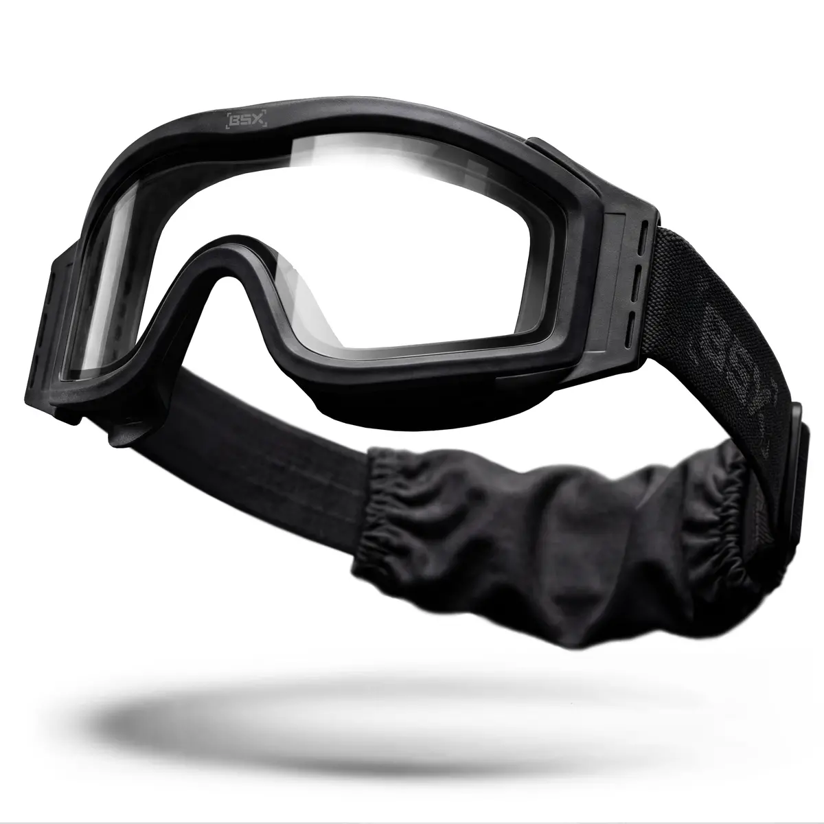 Bsx Tango Goggle - Standard W/ Clear Lens - Black 1